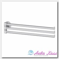 Держатель полотенец поворотный тройной 37 cm (хром) (FBS)