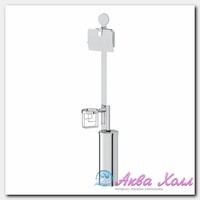 Штанга с 3-мя аксессуарами для туалета 80 cm (хром) (ARTWELLE) HAR 055