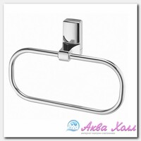 Держатель полотенец кольцо WasserKraft серебряный (5060)
