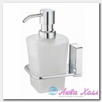 Дозатор для жидкого мыла WasserKraft матовый с серебряным (5099)