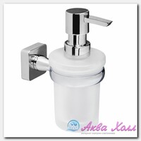 Дозатор для жидкого мыла WasserKraft матовый с серебряным (6599)
