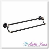 Держатель для полотенец двойной Fixsen Luksor 60 см
