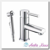 Смеситель Wasserkraft для раковины с гигиенической лейкой Main 4108