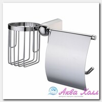 Держатель для бумаги и освежителя Wasserkraft хром