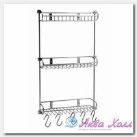 Полка металлическая прямая Wasserkraft 32,6х54,2х13 см