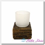 Стакан для щеток Ridder Brick Antik 8,3х8,3х9,5 см