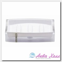 Мыльница Ridder Classy белая 12,8х9х2,8 см