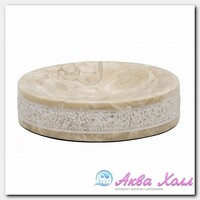 Мыльница Ridder Posh бежевая 10,2х2,5 см