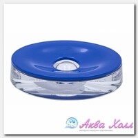 Мыльница Ridder Gaudy синяя 12,8х10,7х2,8 см