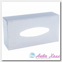 Диспенсер настенный для салфеток Ridder Classic серебряный 13,5х2,6х7,8 см