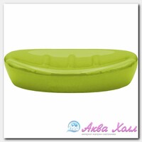 Мыльница Ridder Belly зелёная 13х9х2,8 см