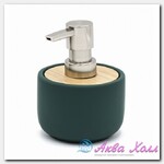 Дозатор для мыла Ridder Fancy зелёный 9,5х12 см