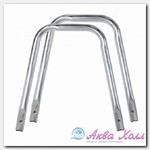 Подлокотники к табурету Ridder Pro серебряные 32х31,2х20,8 см