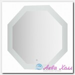 Зеркало Evoform с LED-подсветкой 25,5 W 80х80 см Сенсорный выключатель Нейтральный белый свет