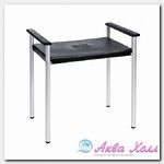 Табурет для ванной Ridder Premium черный