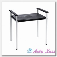 Табурет для ванной Ridder Premium черный
