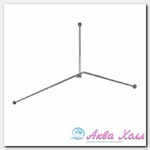 Карниз для ванной WasserKRAFT Dinkel 180x90 см