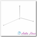 Карниз для ванной WasserKRAFT Kammel 180x90 см