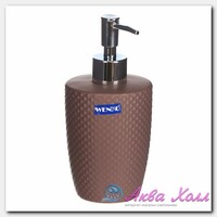 Дозатор для мыла Wenko sanitary punto коричневый